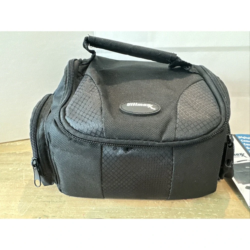 New‎ Ultimaxx Camera Bag Medium Black UM-GB200 Studio Series Padded SLR Case NWT